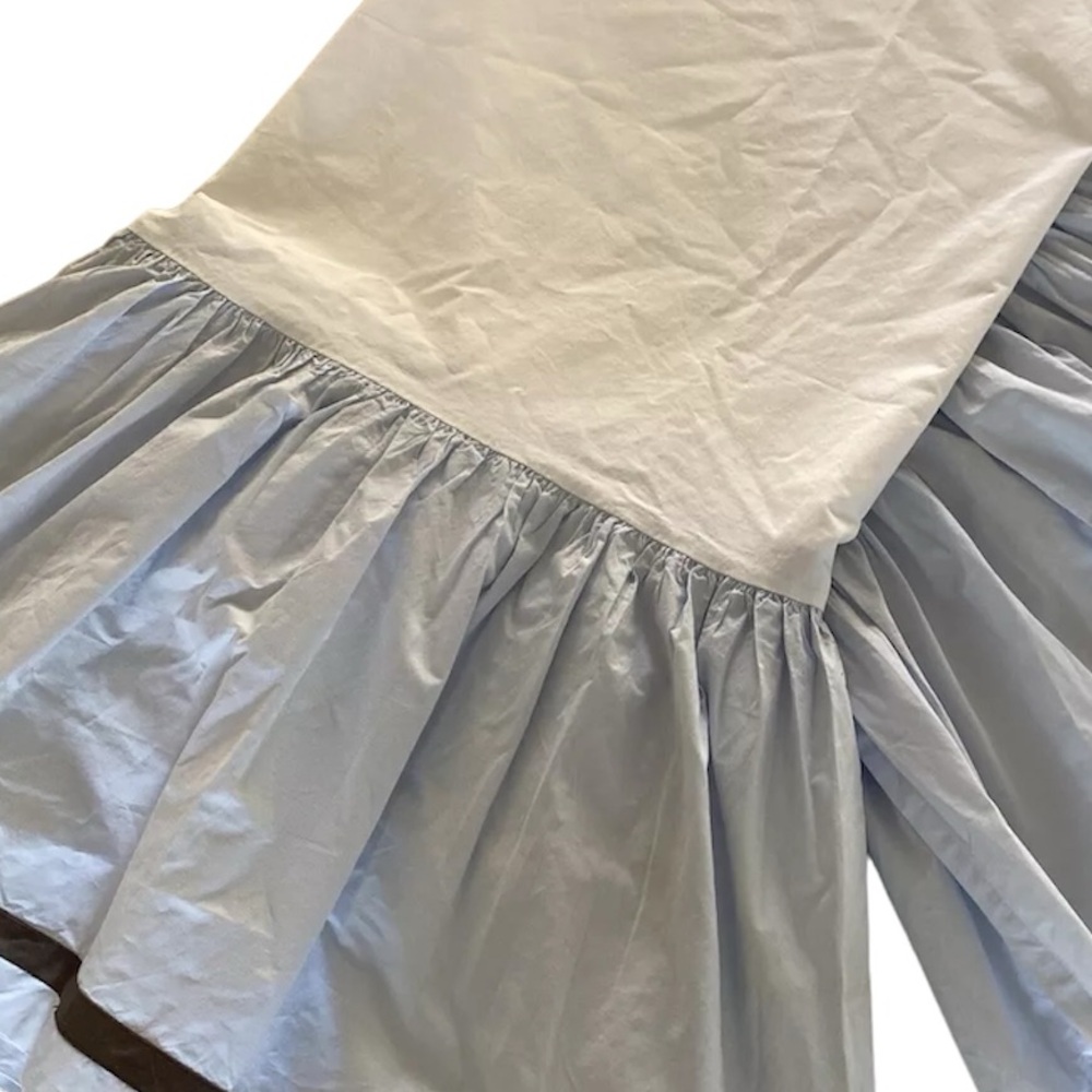 Restoration Hardware Crib Bed Skirt/Dust Ruffle - Picture 3 of 7